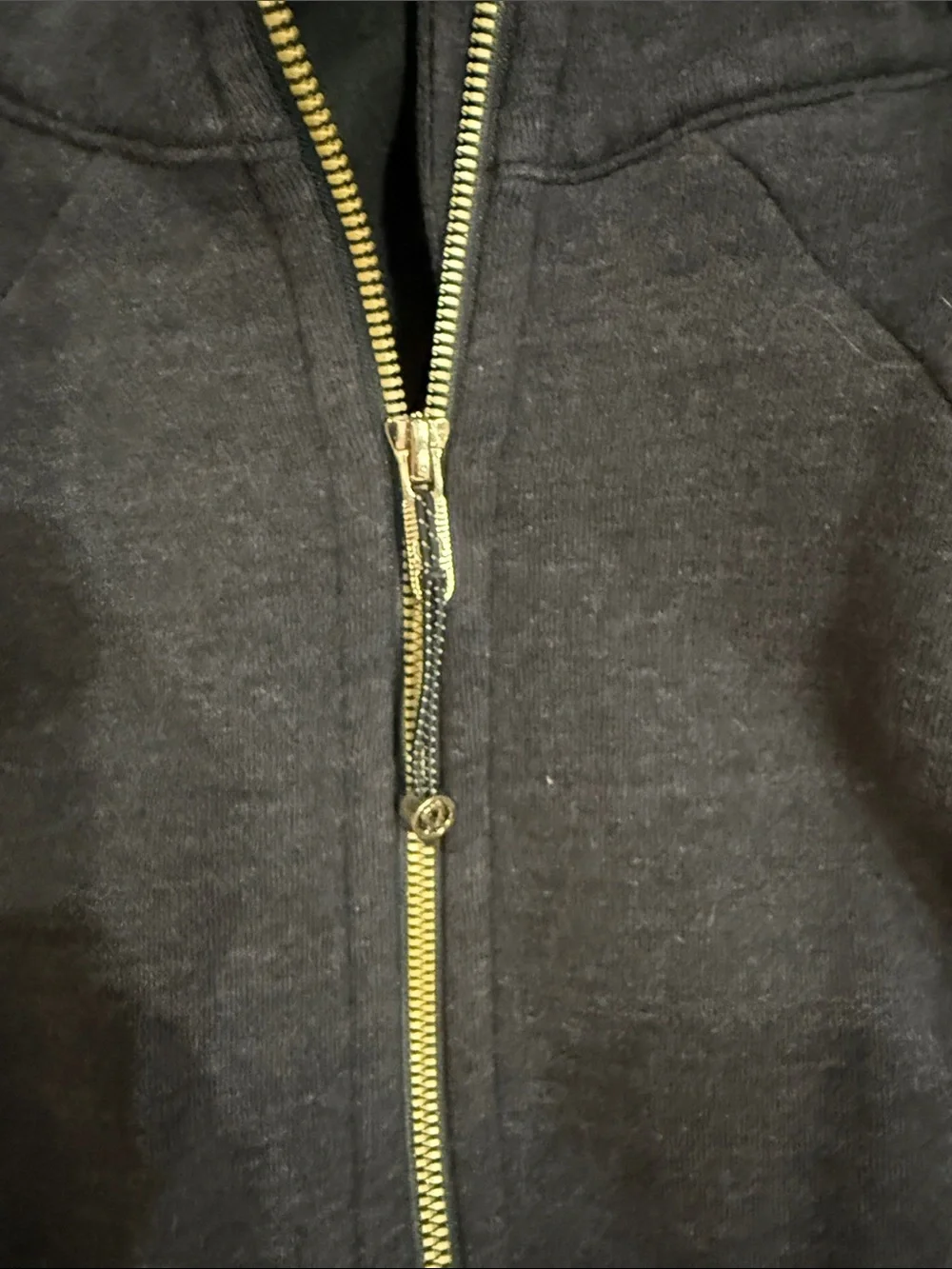 lululemon athletica scuba Zip Hoodie with Contrast Zipper